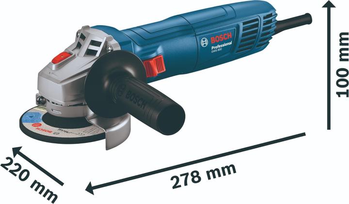 Immagine prodotto Bosch Professional Kit combinato: set di smerigliatrici angolari a 2 pezzi: GWS 22-230 J + GWS 880 in valigetta (230 mm)
