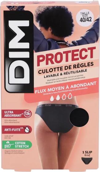 Actual product image DIM Slip Logo Medium schwarz (M)