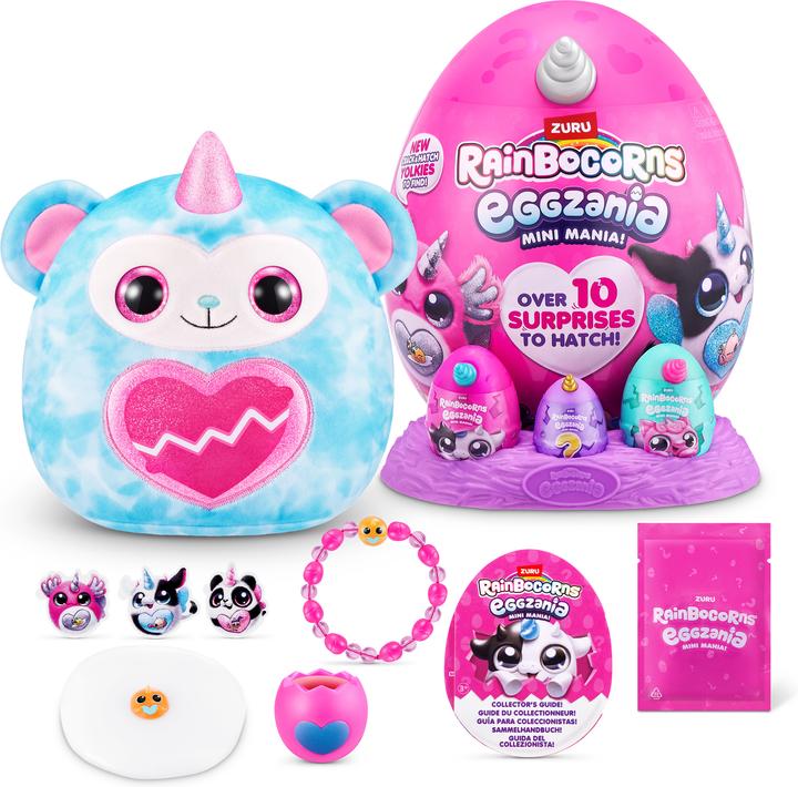 Actual product image Zuru Rainbocorns Eggzania Mini