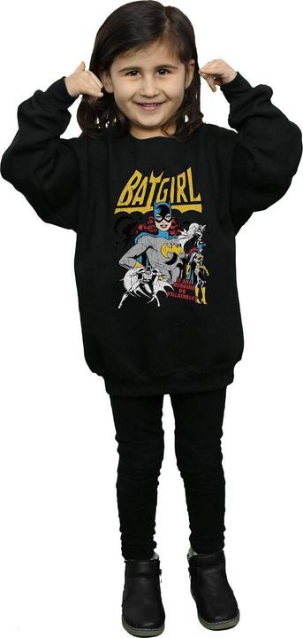 Produktbild Girls Heroine Or Villainess Batgirl Cotton Sweatshirt (152, 158)