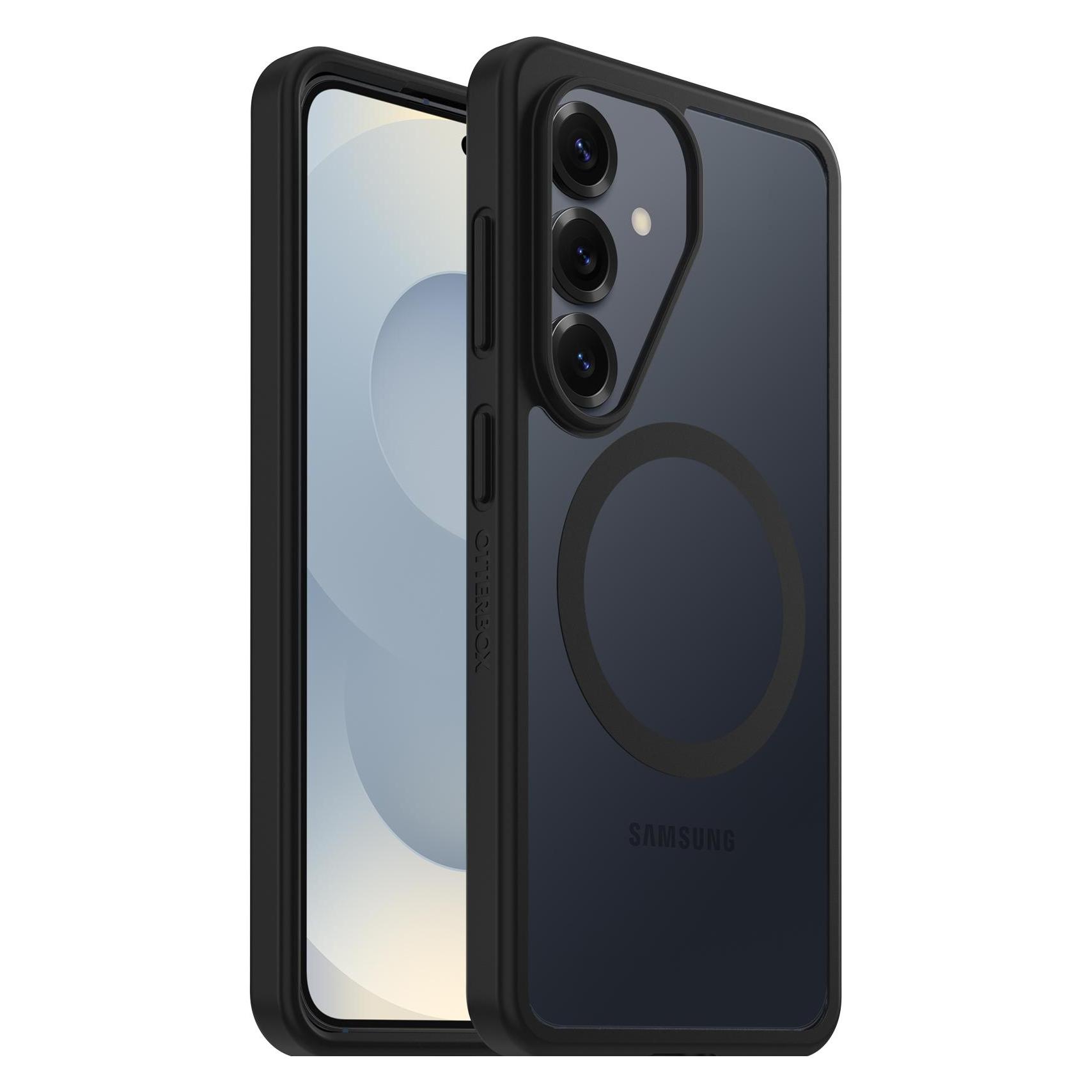 OtterBox React Series Magnets (Samsung Galaxy S26), Smartphonehoes, Zwart
