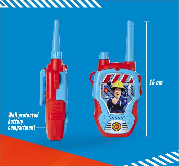 Produktbild Dickie Feuerwehrmann Sam Walkie Talkie (0.10 km)