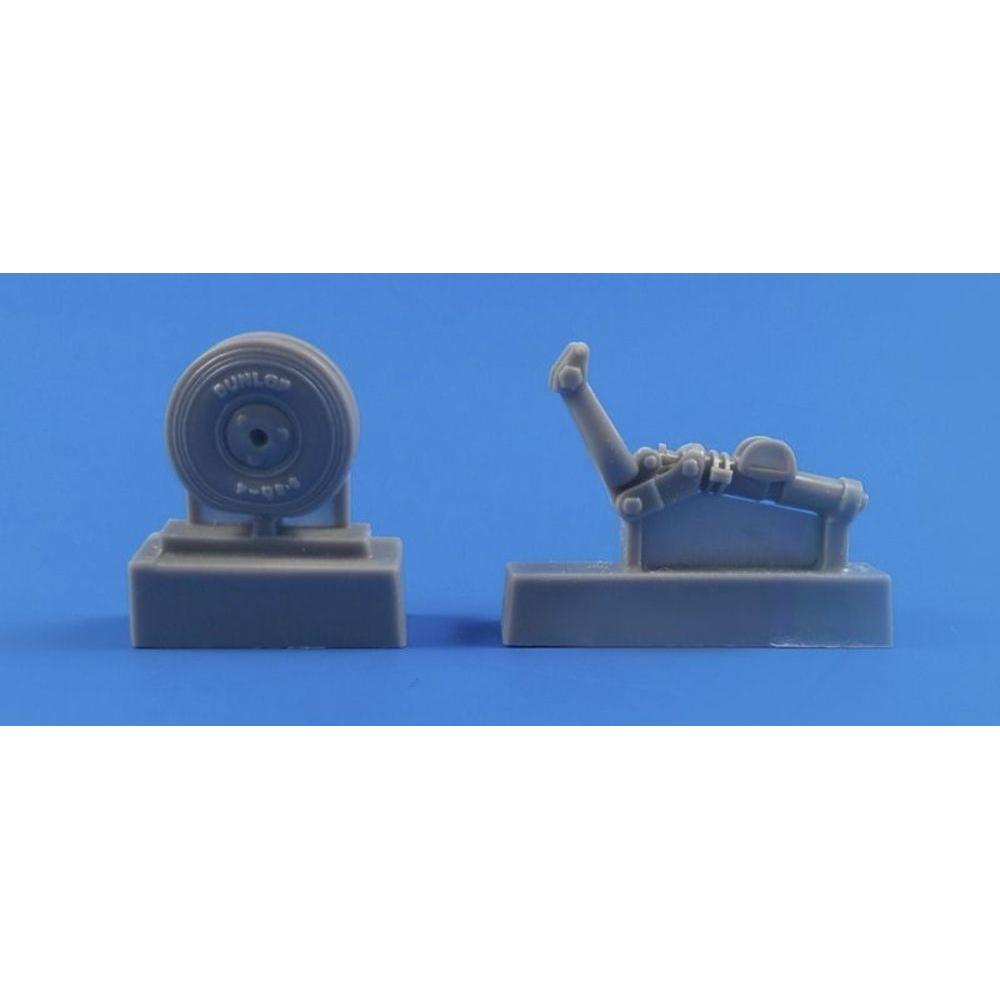 CMK Tempest/Typhoon-Tail wheel w.strengthene