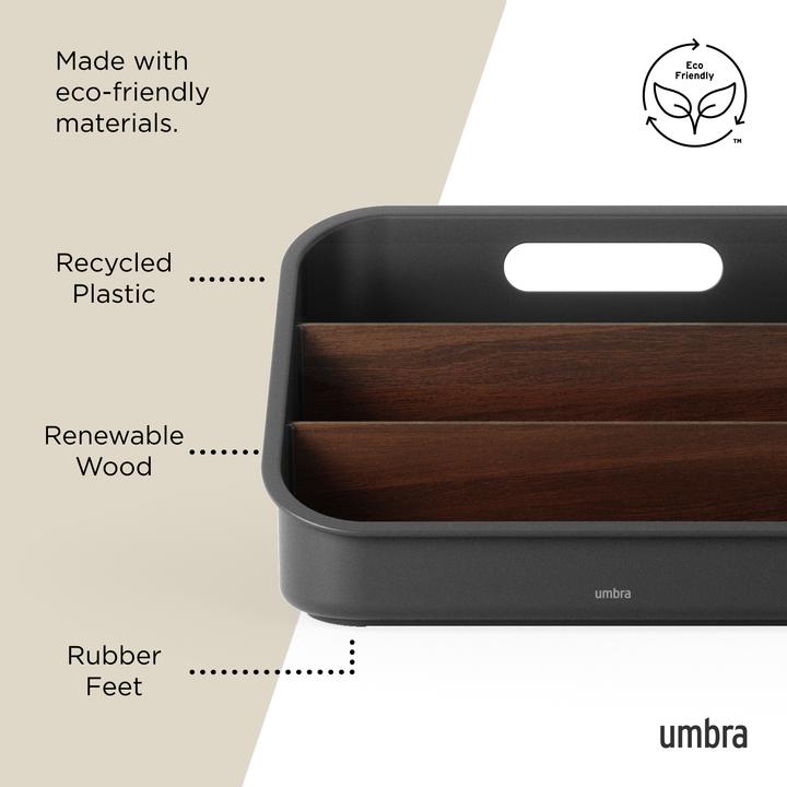 Actual product image Umbra Bellwood storage box 27 x 20 x 13 cm, brown/ (27 cm)