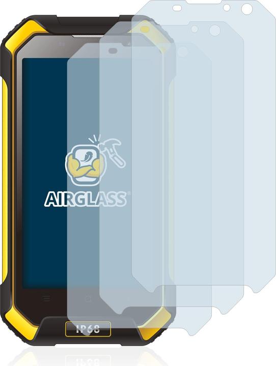 Produktbild BROTECT AirGlass Panzerglasfolie (3 Stück, Blackview BV6000)