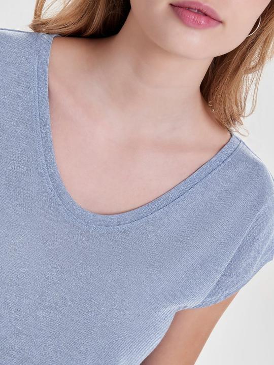 Actual product image Only Casual top with short sleeves (XS)