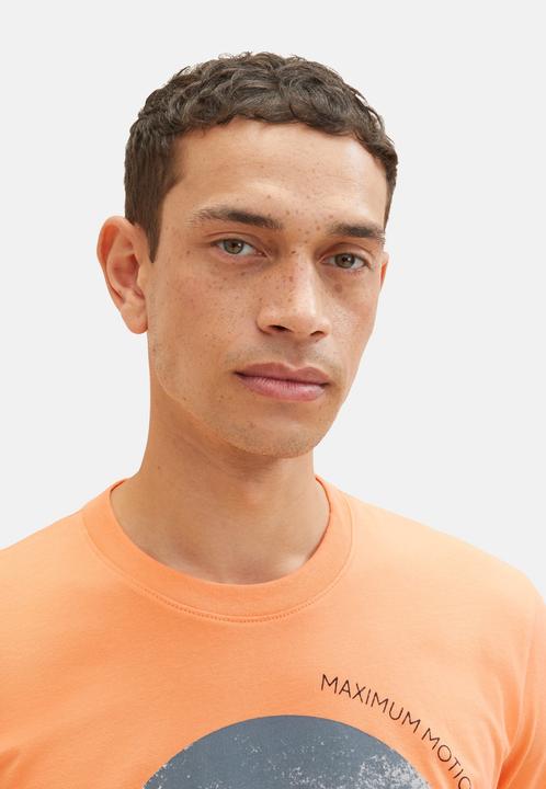 Produktbild Tom Tailor T-Shirt Kurzarmshirt mit Foto-Print (L)