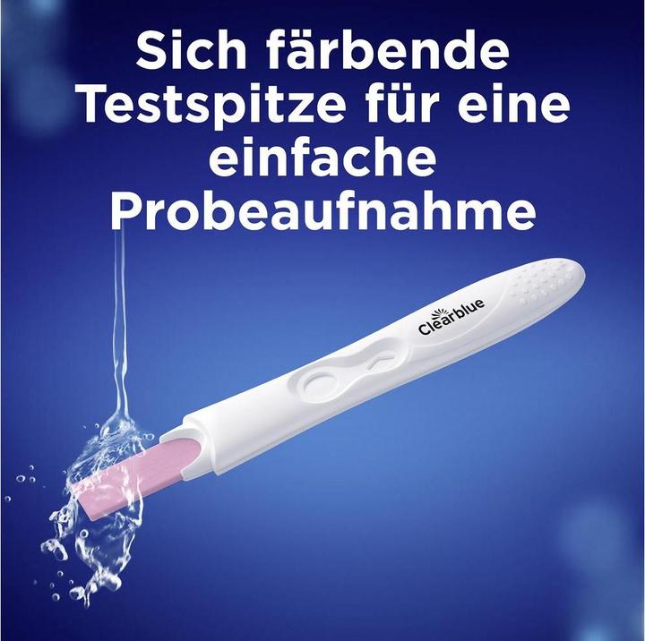 Actual product image Clearblue with discolouring tip (1 x)