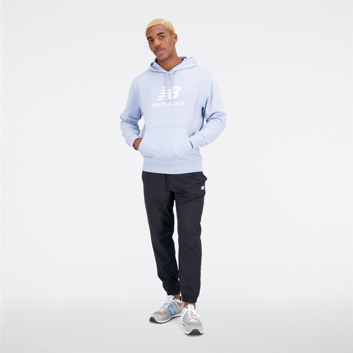 Immagine prodotto New Balance Felpa con cappuccio Essentials con logo impilato (XS)