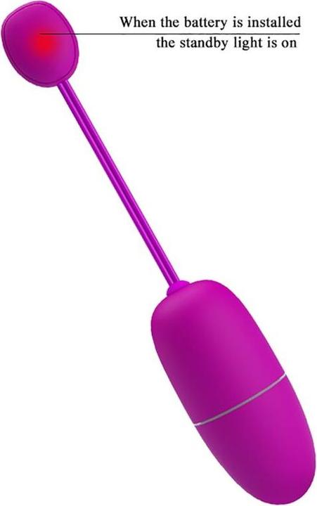 Image du produit Pretty Love OEuf vibrant Nymph avec Movil APP