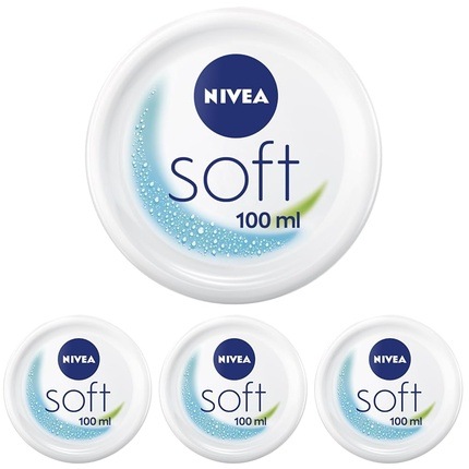 Beiersdorf Nivea soft Creme Erfrischende Feuchtigkeitscr, 100 ml CRE (100 ml, Gesichtswasser)