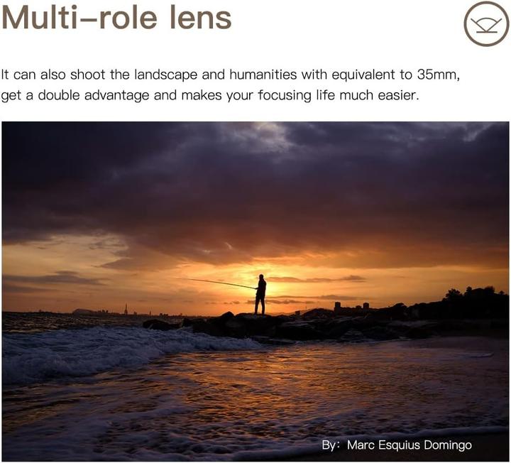 Image du produit TTArtisan 23 mm F/1.4 (Sony E, APS-C / DX)