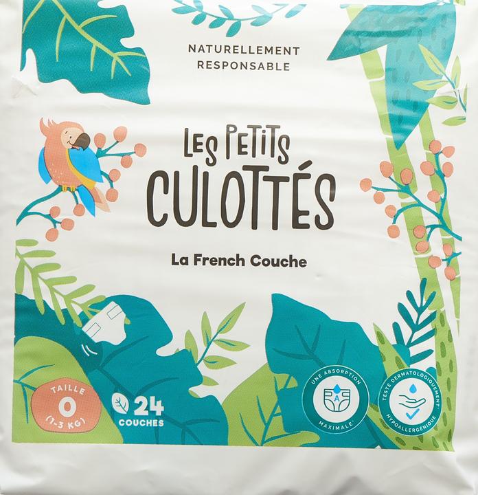 Image du produit Les Petits Culottés couches prématurés (Taille 0, Pack, 24 pcs)