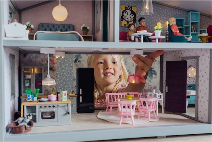 Produktbild Lundby Puppenhaus 4 Zimmer