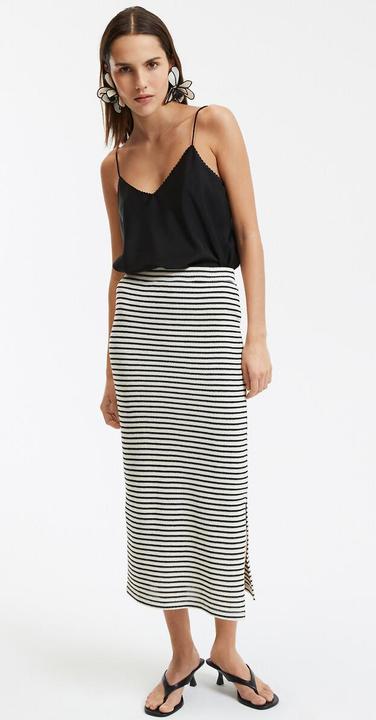 Immagine prodotto La Redoute Collections V-Ausschnitt-Top aus Satin mit schmalen Trägern (XL)
