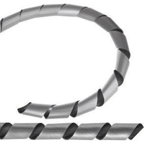 Thumbnail - Maclean, Kabelschutz + Kabelführung, MCTV-687 - Spiralkabelschlauch, 3 m, schwarz, 20,4 x 22 mm (Kabelspiralschlauch, 30...