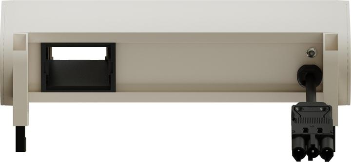 Actual product image IB Connect SUPRA power strip white 2x type 13 1x USB-A/C 1x empty module (4x, Type 13, USB-A, USB-C)