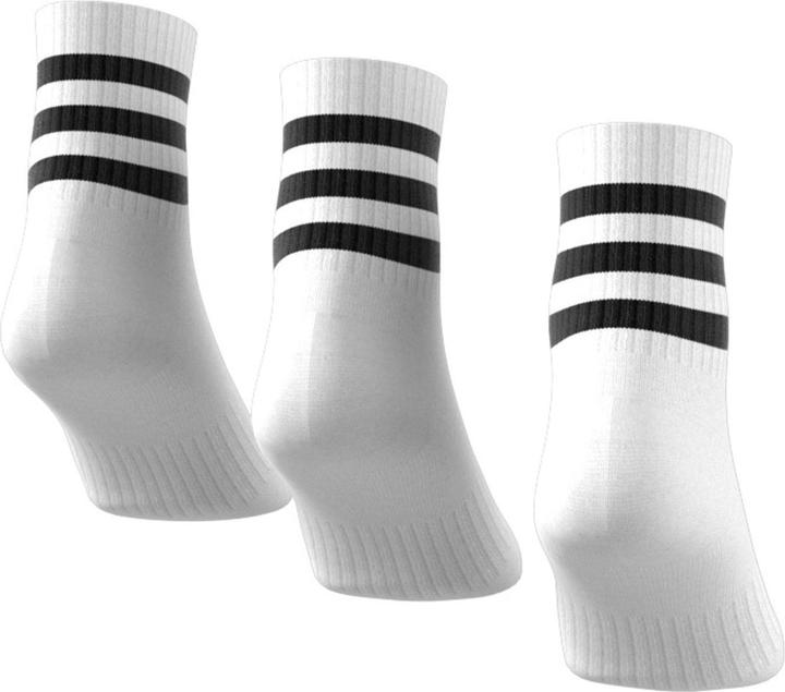 Image du produit adidas 3-Streifen Cushioned Sportswear Mid-Cut Chaussettes (3 paires) (L)