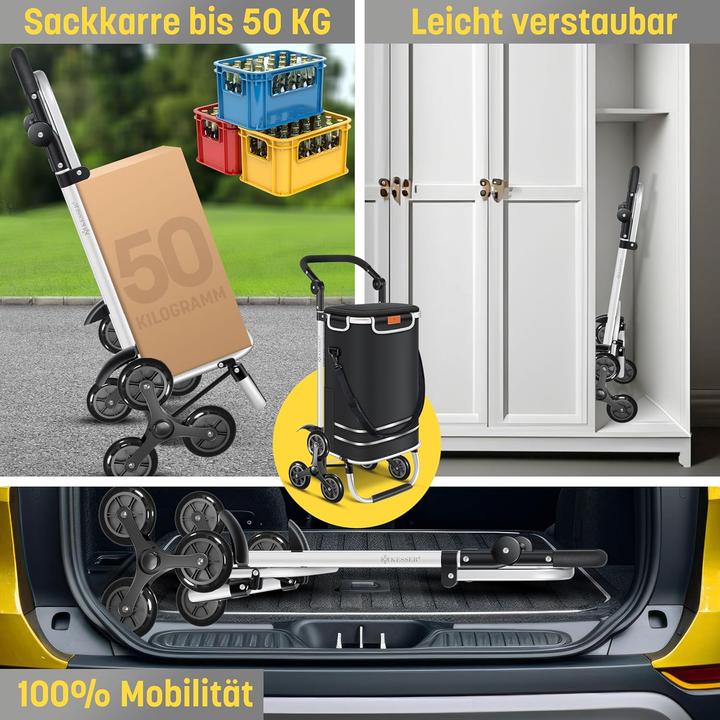 Produktbild Kesser Einkaufstrolley mit Kühlfach (56L)