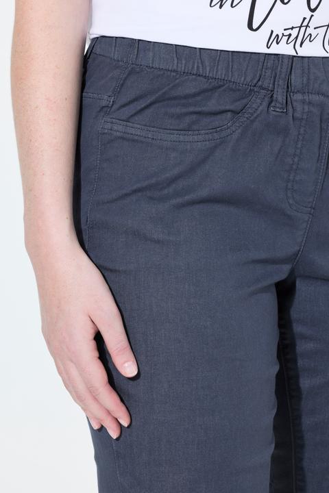 Produktbild Ulla Popken 7/8-Hose Sienna, Fransensaum, schmales Bein (56)