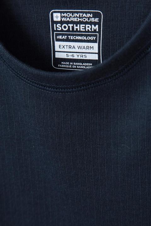 Actual product image Mountain Warehouse Childrens/Kids Talus Round Neck Base Layer Top (140)