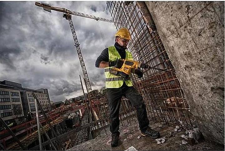 Actual product image DeWalt Cordless hammer drill 54V XR FlexVolt DCH 481 N (Rechargeable battery operated)