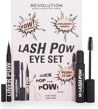 Produktbild Makeup Revolution Lash Pow Eye Set (Super Black)