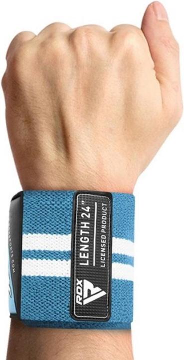 Actual product image Rdx Gym Wrist Wrap W4S Sky Blue 18-S