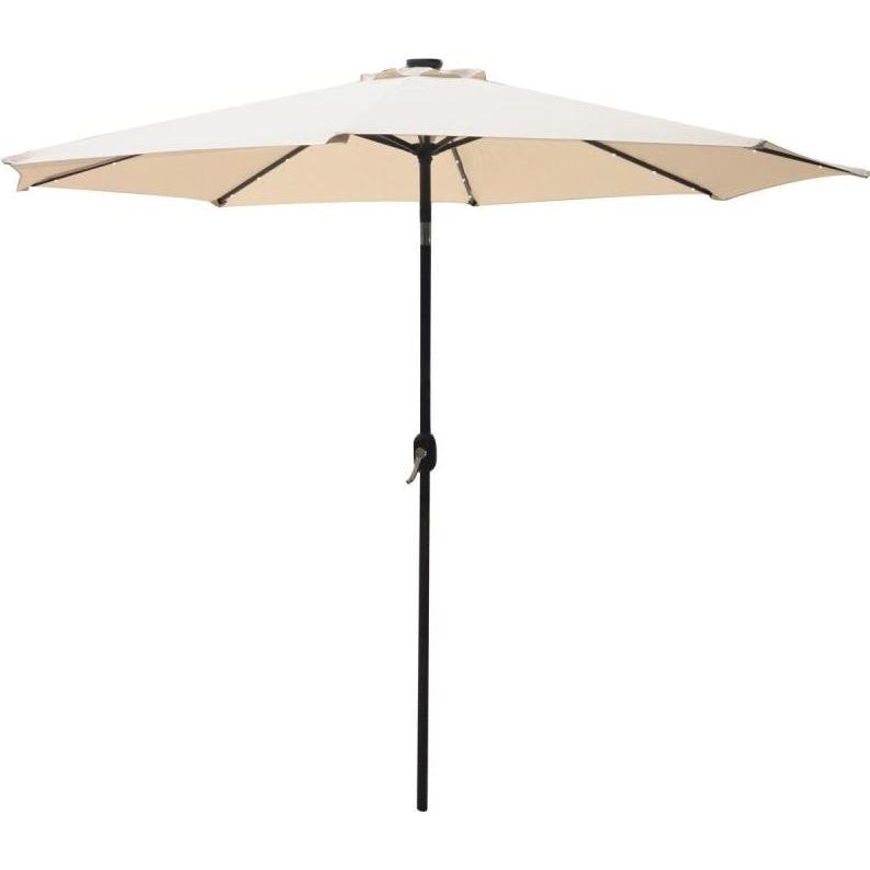 Saska Garden, Ombrellone, Parasol Ogrodowy Z Oświetleniem LED 300cm Beżowy
