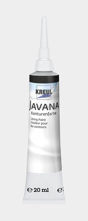 Produktbild Magni Konturenfarbe Javana 20ml schwarz (Schwarz, 20 ml)