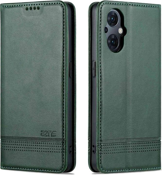 Image du produit Cover-Discount OPPO Reno8 Lite - Stand Flip Case Housse verte (Oppo Reno8 Lite)
