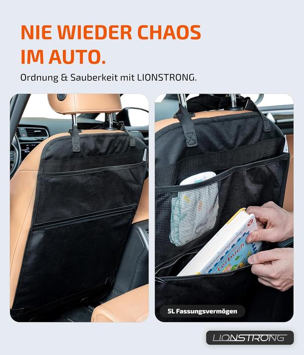 Immagine prodotto Lionstrong Auto-Rücksitz-Organizer