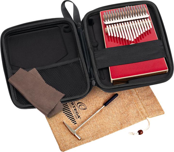 Produktbild Ortega Kalimba - Acacia - Red Sparkle (Perkussion)