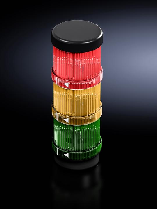 Actual product image Rittal 2372101 3-fold LED for tube SG Signal tower