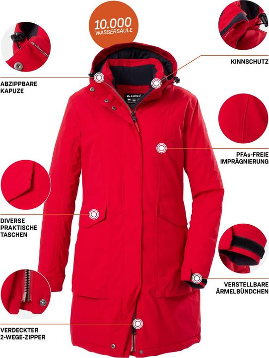 Immagine prodotto Killtec Damen Funktionsparka (46)