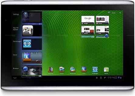 Acer Iconia Tab A500, 32 GB - WiFi (10.10", 32 GB, Silver)