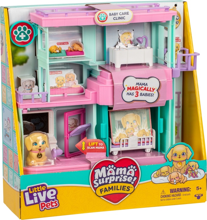 Little Live Pets Mama Surprise Spital Spielset