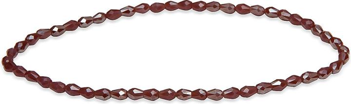 Produktbild Leyda Fusskette Zirkonia Kristall (syntetischer Stein, 24 cm)
