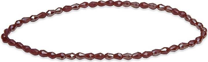Produktbild Leyda Fusskette Zirkonia Kristall (syntetischer Stein, 24 cm)