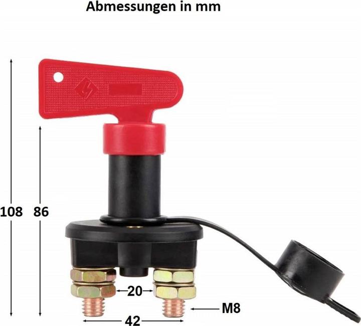 Actual product image HP Autozubehör Automotive safety switch