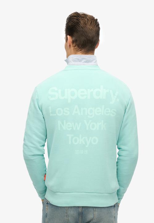 Produktbild Superdry Core City Sweatshirt mit Rundhalsausschnitt und Logo (XL)
