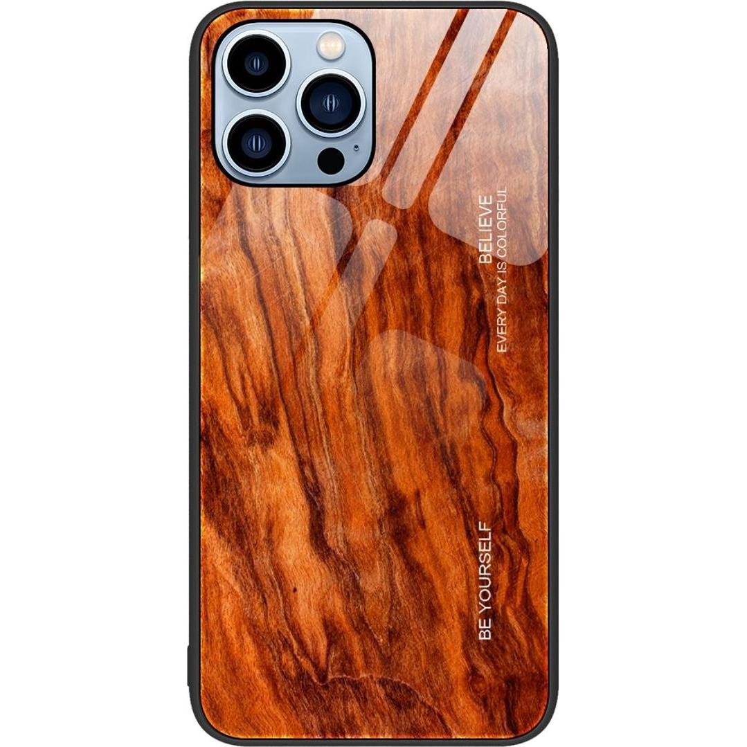 König Design Hülle Handy Schutz für Apple iPhone 12 13 14 Pro Max mini Plus Case Glas Cover (Apple iPhone XS Max), Smart...