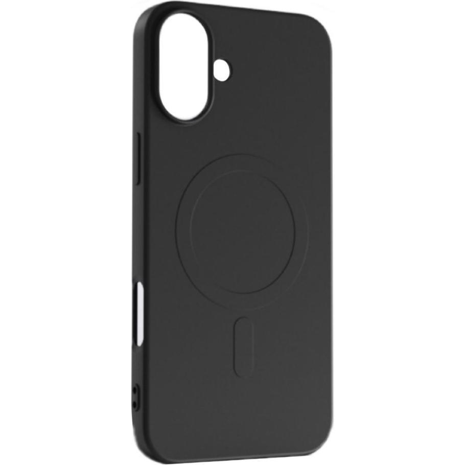 Hurtel Liquid Silicone Case MagSafe for iPhone 16 Pro - black (Apple iPhone 16 Pro), Smartphone Hülle, Schwarz