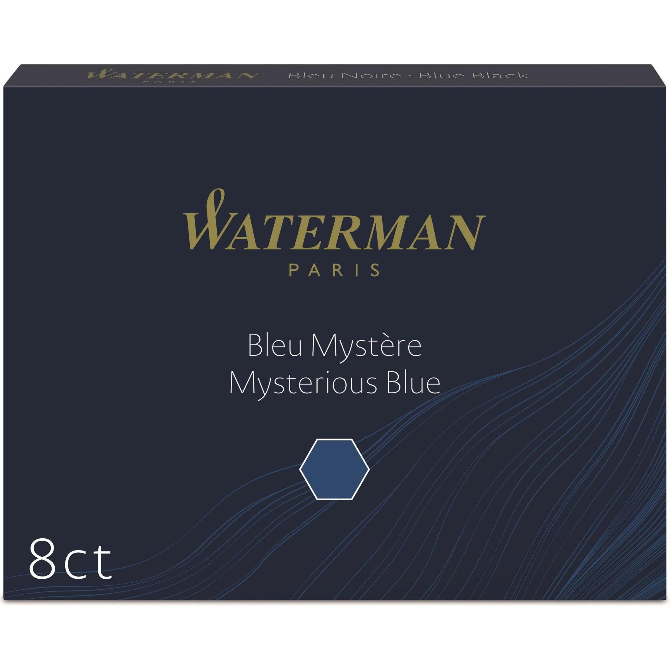 Waterman, Ersatzpatrone, Standard (Füllertinte, Blau)