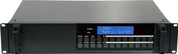 Productafbeelding Lindy Modulaire AV-matrix 8 x 8 poorten basisbehuizing. Voor HDMI, DVI, HDBaseT,...
