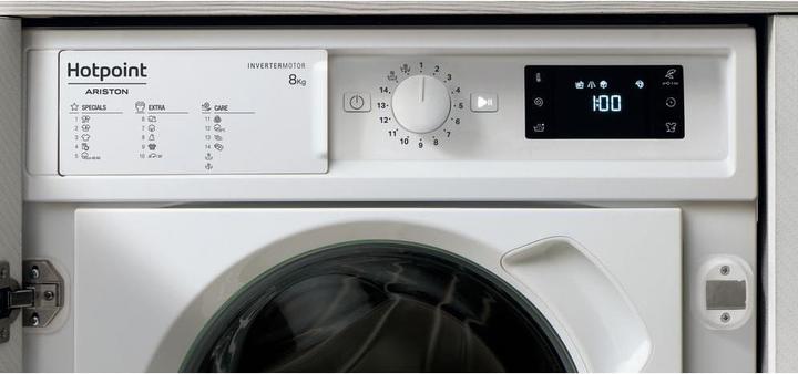 Produktbild Hotpoint Einbau-Waschmaschine BI WMHG 81485 EU (8 kg, Links)