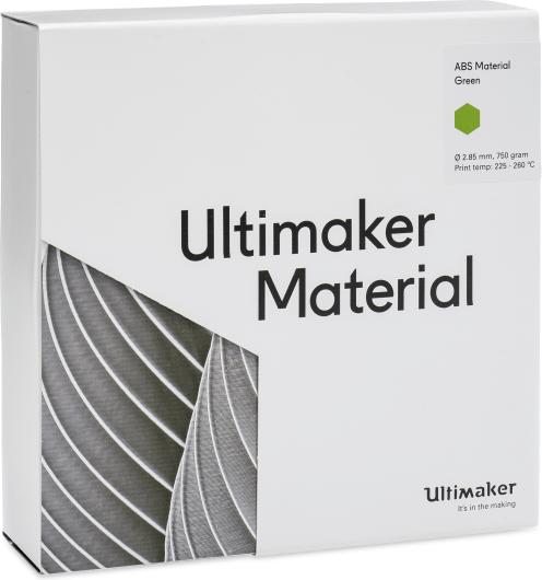 Actual product image Ultimaker Abs (ABS, 2.85 mm, 750 g, Green)