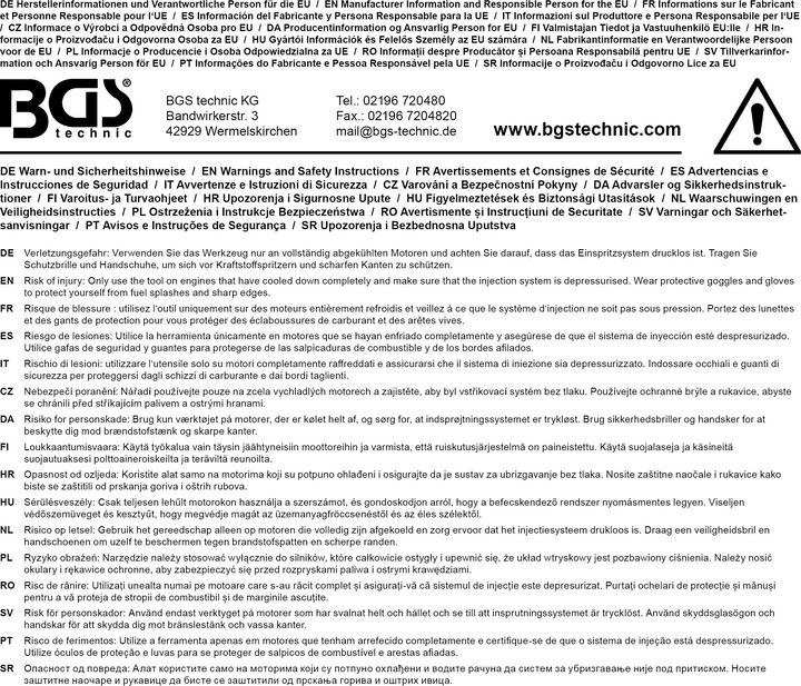 Image du produit BGS Extracteur d’injecteur Common rail