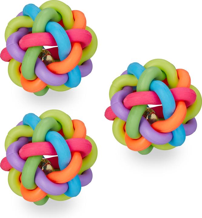 Actual product image Relaxdays 3x dog toy (Ball toy dog)