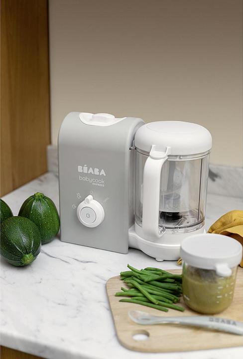 Actual product image Beaba Babycook Express, 4 in 1 baby food maker, fast cooking: less than 15 min, blending
